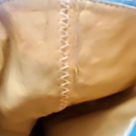 Designer Inspired Teal Studded Peep Toe High Heel Boots Size 42 - Picture 15 of 16